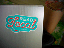 Load image into Gallery viewer, Read Local Sticker